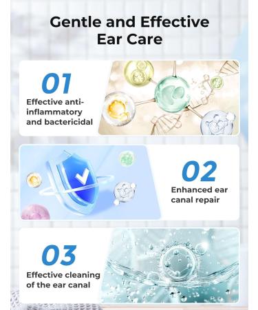 Electric Ear Wax Removal Kit - 6 Reusable Tips LED Display Waterproof & Safe Ear Cleaner Effective Ear Cleaning Solution - Buy Online on GoSupps.com
