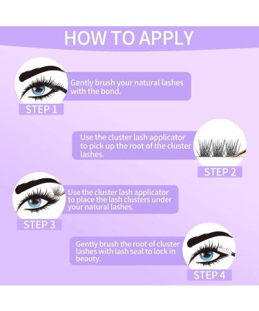 Melakia Latex-Free Cluster Lash Bond and Seal Glue 10ml - Long Lasting DIY Lash Extension Bond and Seal - 1 Pack (10ml) - Buy Online on GoSupps.com