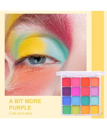 Multicolor Eyeshadow Palette - Waterproof Multicolor Face Shadow Palette - Makeup Supply Matte Shimmer Eye Shade for Dark Circles Freckles Shzons 01 - Buy Online on GoSupps.com