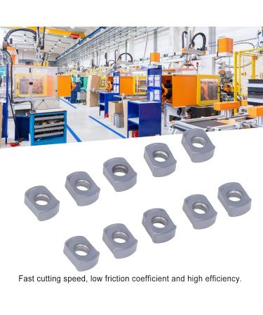 High-Efficiency Carbide Turning Inserts - 10-Piece Indexable Set for Steel (BLMP0603R-M) | International Shipping - Buy Online on GoSupps.com