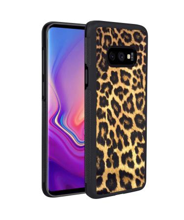 Samsung Galaxy S10e Leopard Print Case Tire Tread Texture Anti-Drop Anti-Skidding PC+TPU Phone Case for Samsung Galaxy S10e