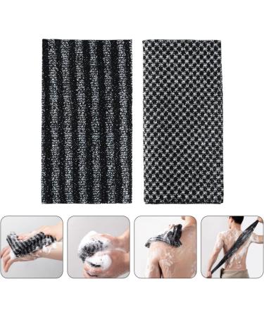FRCOLOR 6 Pcs Bath Towels - Exfoliating Shower Towels & Body Scrubbers for Clean Skin | Carbon Fiber Back Strap Towel Set - Buy Online on GoSupps.com