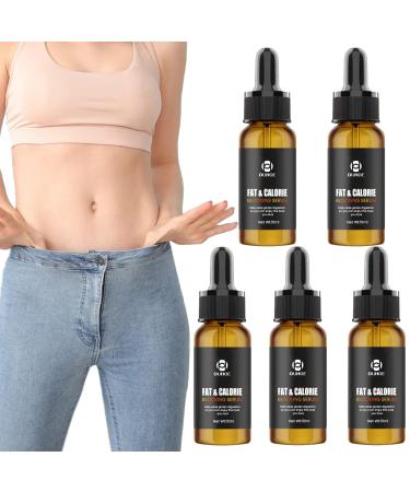 Ouhoe Body Shaping Essence Oil, 20/30/50 ml Ouhoe Fat & Calorie Blocking Serum, Firm Skin Collagen Lifting Body Oil (5 x 50 ml)