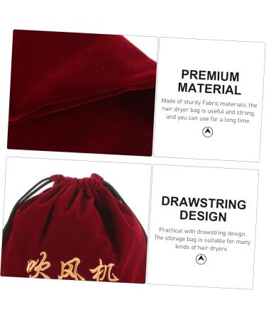 VINTORKY 3 Pcs Hair Dryer Storage Bag Hair Dryer Travel Bag Drawstring Hair Dryer Bags Storage Bag for Hair Dryer Hair Dryer Organizers Bag Hair Dryer Fabric Bag Drawstring Bags - Buy Online on GoSupps.com