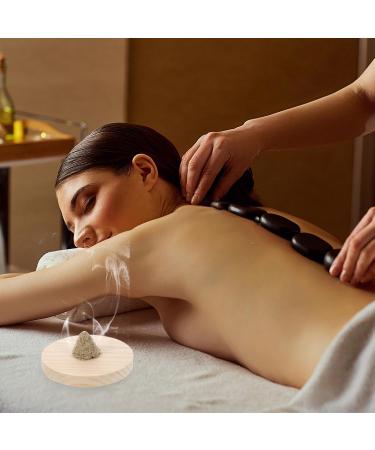 Solustre Wooden Aita Cone Maker Set - DIY Moxa Massage Tool for Home Use - Beech Wood Massage Column - Buy Online on GoSupps.com