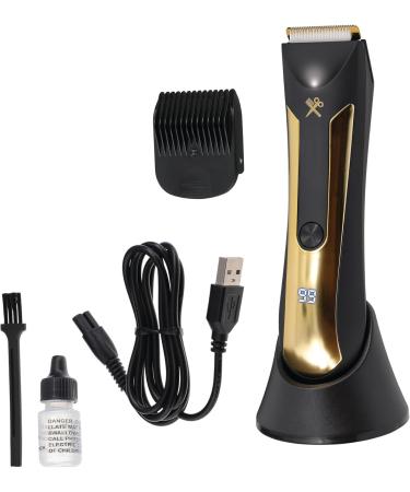 Buy Waterproof Body Hair Trimmer for Men - Adjustable Rechargeable Hypoallergenic Ceramic Blade 90 Min Runtime - International Shipping - Buy Online on GoSupps.com