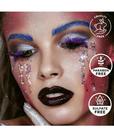 Makeup Glitter Glue Peel-Off Formula - Long-Lasting Adhesive for Eyes Face & Body | Chunky Glitter Jewels & Gems - Buy Online on GoSupps.com