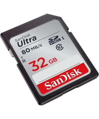 SanDisk Ultra 32GB Class 10 SDHC Memory Card - Up to 80MB/s Speed (SDSDUNC-032G-GN6IN) - Buy Online on GoSupps.com