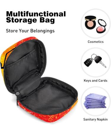 GIAPB Period Bag - African Tribal Woman Print, Sanitary Napkin Storage & Travel Makeup Pouch - Buy Online on GoSupps.com