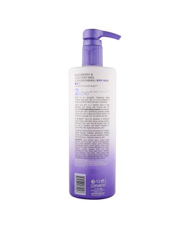 GIOVANNI 2Chic Ultra Replenishing Body Wash 24 oz - Hydrating Blackberry & Coconut Milk Cleanser - Buy Online on GoSupps.com