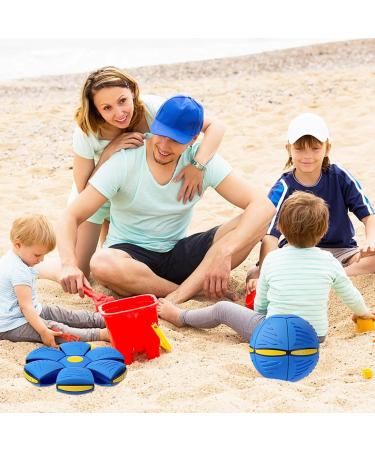MR.HOKWY Pet Flying Saucer Magic Ball - UFO Pet Flying Disc Ball Creative Fly Saucer Magic Balls Magic Frisbee Dog Toy Ball Fun Puppy Interactive Flying Flat Throw Disc Balls Children Toy - Buy Online on GoSupps.com