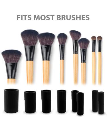 Olivia Rose Electric Makeup Brush Cleaner Spinner | Deep Clean 8 Size Rubber Collars (Black) - Fast International Shipping - Buy Online on GoSupps.com