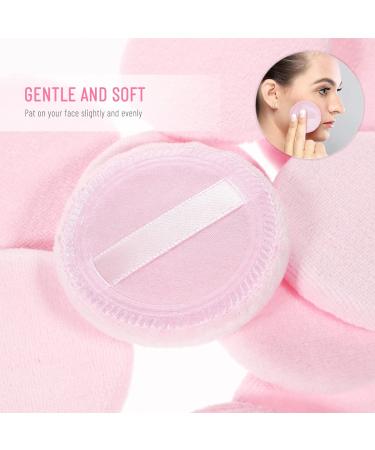 SHERCHPRY Round Puff - 2pcs & 10pcs Powder Sponge Puff for Makeup | Perfect Foundation Applicator & Beauty Accessories - Buy Online on GoSupps.com