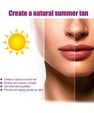Tanning Cream Tanning Accelerator Cream Effective in Sunbeds & Outdoor Sun Achieve a Natural Tan with Natural Ingredients - Buy Online on GoSupps.com