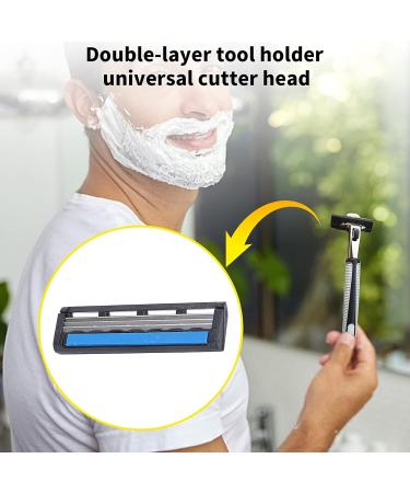 Premium Rotating 3-Ply Razor Blades - Non-Irritating Smooth Surface | Perfect Gift for Men - 3 Pack - Buy Online on GoSupps.com
