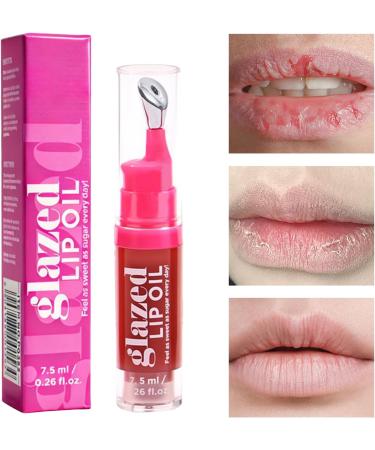  G n rique Tinted Lip Oil | 7.5ml Long-Lasting Lipstick | Nourishing Tinted Lip Gloss for Travel Home Outdoors School Stocking Stuff Girlfriend Wife Friend Sister - Buy Online on GoSupps.com