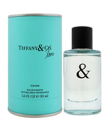 Tiffany Love Eau de Toilette Spray for Men 1.7 Ounce Fresh 1.6 Fl Oz (Pack of 1)