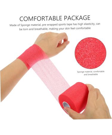 Healeved 5 Rolls Sports Skin Membrane Blue Prewrap Tape - Self-Adherent Cohesive Athletic Bandages & Protective Gear - Cuttable Black Medical Tape - Buy Online on GoSupps.com