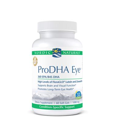 Nordic Naturals ProDHA Eye 500 mg 60 Soft Gels