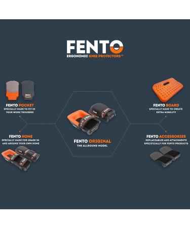 FENTO MAX Clip Elastics | Replaceable and Adjustable Clip Elastics for Knee Pads| Comfortable | Adjustable Elastics for added Protection to Your Knees - Buy Online on GoSupps.com
