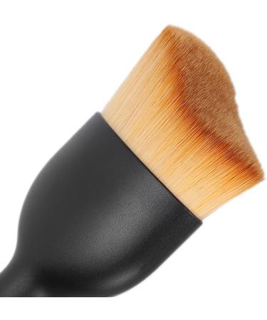 Makeup Foundation Brush Ergonomic Professional Portable Foundation Brush Comfortable Curved Design for Liquid Cream for Liquid Foundation(brown blue) - Buy Online on GoSupps.com