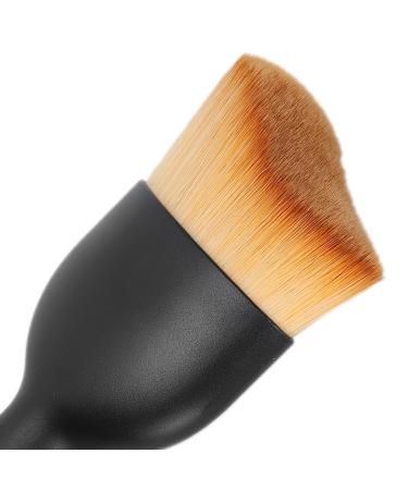 Shop Curving Wine Glass Foundation Brush for Liquid Makeup | Best Base Makeup Brush (Brown - Buy Online on GoSupps.com