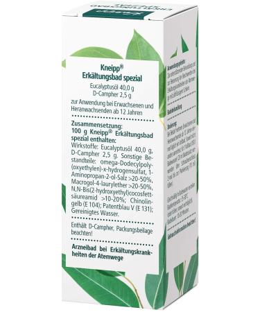 Kneipp Erk ltungsbad Special 1st Pack (1 x 100 ml) - Buy Online on GoSupps.com