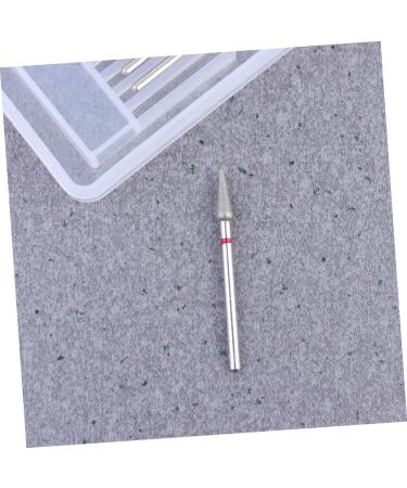 minkissy Diamond Tipped Drill Bits 1 Box Nail Cylinder Head Grinding Head Polisher Manicure Tools Diamond Drill Bit Manicure Head Alloy Glitch To Rotate - Buy Online on GoSupps.com