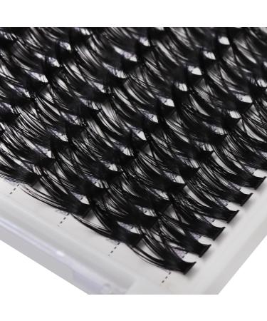 Bodermincer 240pcs D Curl 40D Cluster Eyelashes - 12-14mm Mixed DIY Eyelash Extensions for Stunning looks | International Shipping Available - Buy Online on GoSupps.com