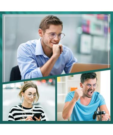 GIMDUMASA Blue Light Blocking Glasses Gaming Glasses Computer Screen Glasses Blue Light Filter Blocking Glasses Women Men Fashion PC Anti Glare with UV Protection Retro Black2120 - Buy Online on GoSupps.com