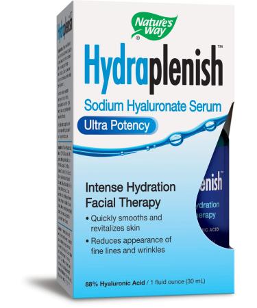 Nature's Way Hydraplenish Sodium Hyaluronic Serum Ultra Potency 1 fl oz (30 ml)