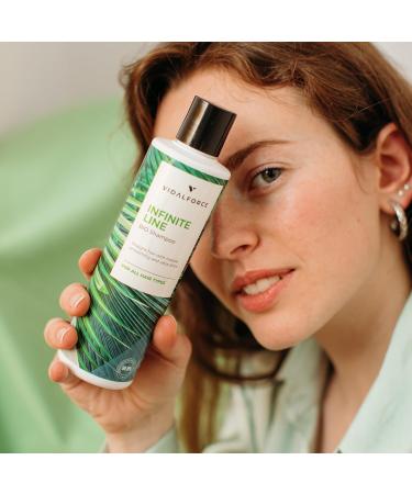 NFINITE LINE organic keratin hair straightening shampoo with hyaluronic acid and 23 powerful natural active ingredients. Keratin hair straightening - Buy Online on GoSupps.com