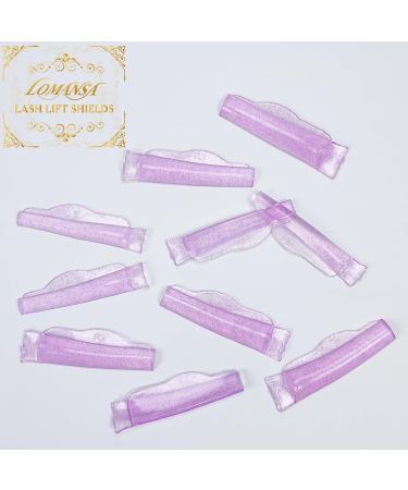 Lash Lift Pads - Reusable Silicone Eyelash Perm Rods | No Glue Flexible Curler in Little Purple - Buy Online on GoSupps.com
