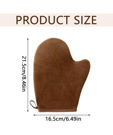 One Piece Comfortable Self-Tanning Gloves Breathable Back Applicator Tanning Glove Useful Self Tanning Mitt Set Durable Back Tanning Mitt for Face and Body - Buy Online on GoSupps.com