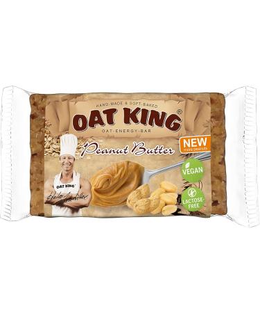 LSP Oat King Bar Peanut Butter - 10x95g Pack | Healthy Protein Snack | International Shipping - Buy Online on GoSupps.com