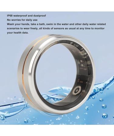 Dadea Smart Ring - Waterproof Stainless Steel Fitness Tracker | Elegant Sleep-Tracking Health Ring | Comfortable & Durable Fashionable Design - Buy Online on GoSupps.com