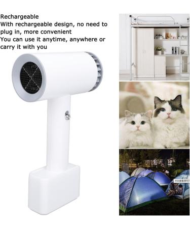 Rechargeable Cordless Hair Dryer Lightweight Portable Mini Blow Dryer with Compact Long Battery Life for Travel Dormitory Outdoor Use - Buy Online on GoSupps.com