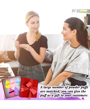 Skylety 120 Pieces Soft Triangle Makeup Puff Sponge - Perfect for Loose Powder & Foundation - Gift for Women - 5 Bright Colors - Buy Online on GoSupps.com