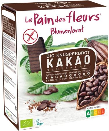  Blumenbrot Blumenbrot Crispy Organic Cocoa Cutter (2 x 160 g) - Buy Online on GoSupps.com