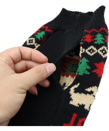 Hrttsy Christmas Dog Sweater | Winter Warm Pullover for Small & Large Dogs | Cozy Pet Costume & Coat for Puppies & Cats - Buy Online on GoSupps.com