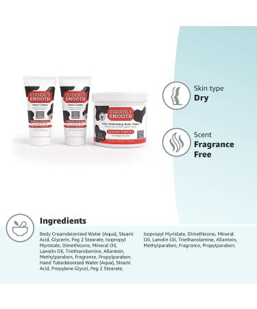 Udderly Smooth Non-Greasy Hand and Body Moisturizer Cream Bundle - 3 Pack Kit - Buy Online on GoSupps.com