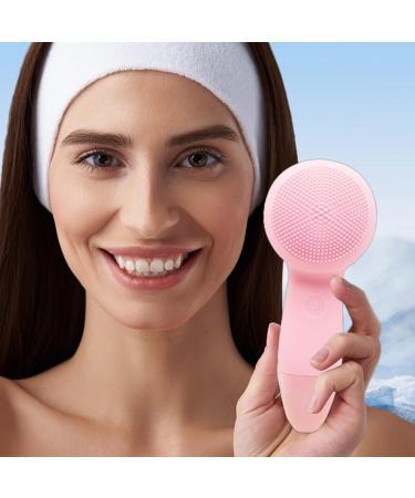 Facial Cleansing Brush Rotating Cleansing Soft Silicone Brush Soft Silicone Rotating Cleansing Brush 2-in-1 Design for Deep Clean & Gentle Exfoliation - Buy Online on GoSupps.com