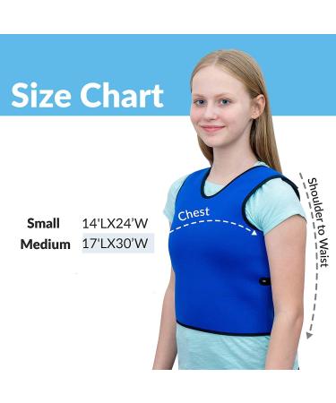 Sensory Compression Vest for Autism & ADHD | Deep Pressure Therapy | Breathable Form-Fitting Design (Medium Size) - Buy Online on GoSupps.com