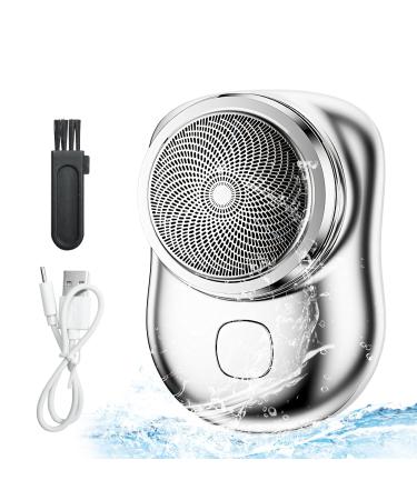 OneNine Electric Razor for Men Mini-Shave Portable Electric Shaver Pocket Size Portable Shaver Wet and Dry Mens Razor Rechargeable Mini Razor Electric Mini Travel Shaver for Men Home Car