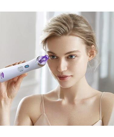 POPPYO Blackhead Vacuum - Electric Facial Pore Cleaner for Women (Purple) - Buy Online on GoSupps.com