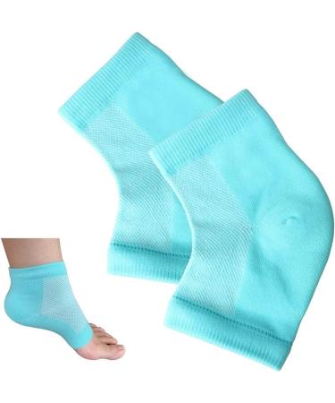 Moisturizing Gel Heel Socks with Essential Oils & Vitamins for Cracked Dry Skin Care - Buy Online on GoSupps.com
