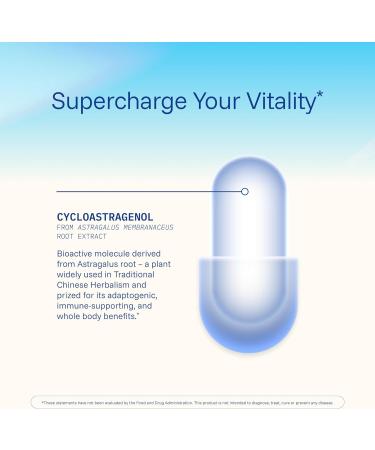 ProHealth Cycloastragenol Supplement, 10 mg per Serving | Science-Backed to Support Telomere Length, DNA Structure & Healthy Aging | Third-Party Tested for Purity & Quality - Buy Online on GoSupps.com