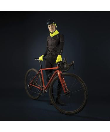 GripGrab Ride Windproof Padded Transition Gloves - Hi-Vis Yellow XL | Lightweight Non-Slip Spring Autumn Cycling Gloves - Buy Online on GoSupps.com