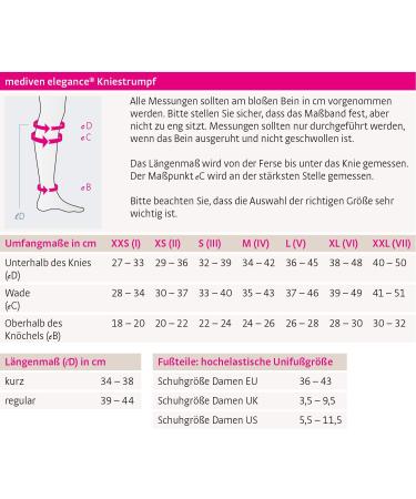 Medi Medive Elegance Knee-Length Women s Compression Stockings CCL2 | Open Tip | Micronopen Adhesive Band | Marine | Gr.VI Short - International Shipping Available - Buy Online on GoSupps.com