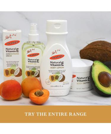 Palmer's Natural Vitamin E Body Butter 7.25 oz - Nourishing Moisturizer for Soft Skin - Buy Online on GoSupps.com